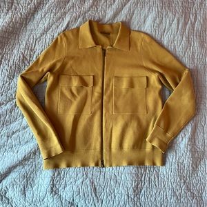 Maliparmi Mustard Yellow Cardigan